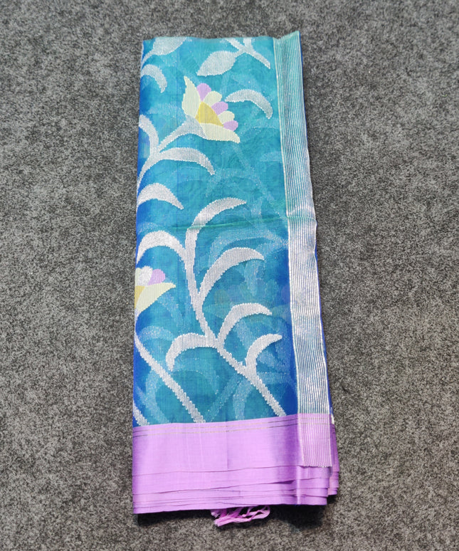 Jamdani handloom pure silk - JM09