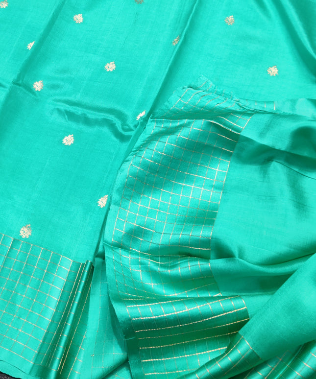 Raw mango Pure Silk Saree - RM06