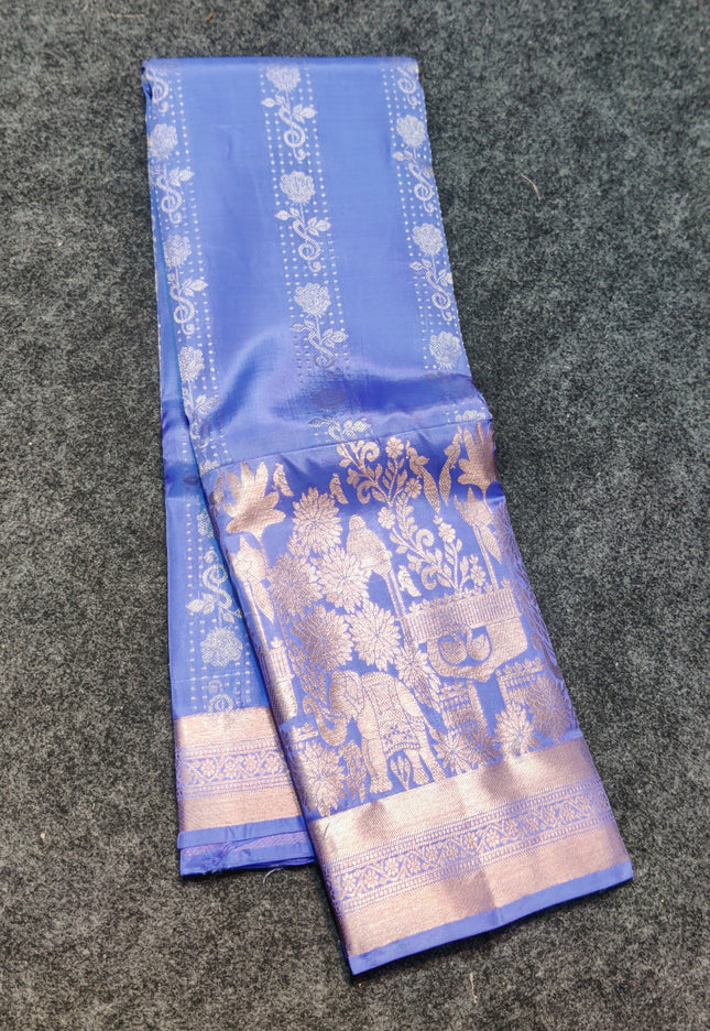 Kanchi pattu pure silk Saree - KMP1272