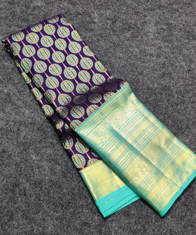 Kanchi Pure Handloom Bridal Wear Saree - KMP864