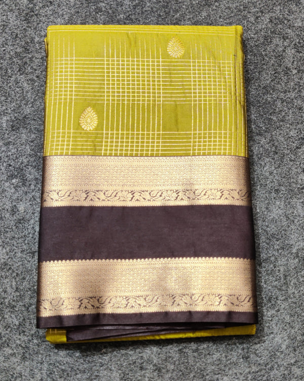 Kanchi semi vintage silk Saree -KS40