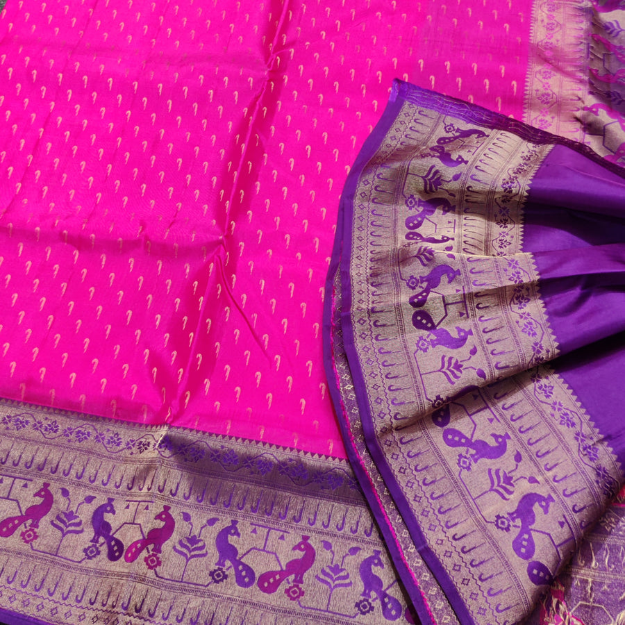 Kanchi Paithani silk saree - KMP334