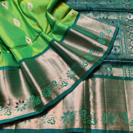Meenakari kanchi lightweight pattu Saree - KMP3058