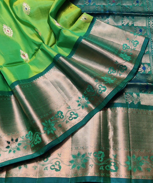 Meenakari kanchi lightweight pattu Saree - KMP3058