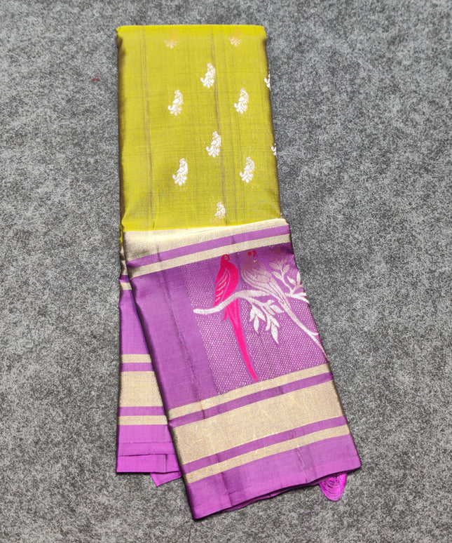 Lightweight Pattu Scurt Border Saree - LWP1078