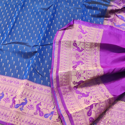 Kanchi paithani Silk Saree -KMP1340