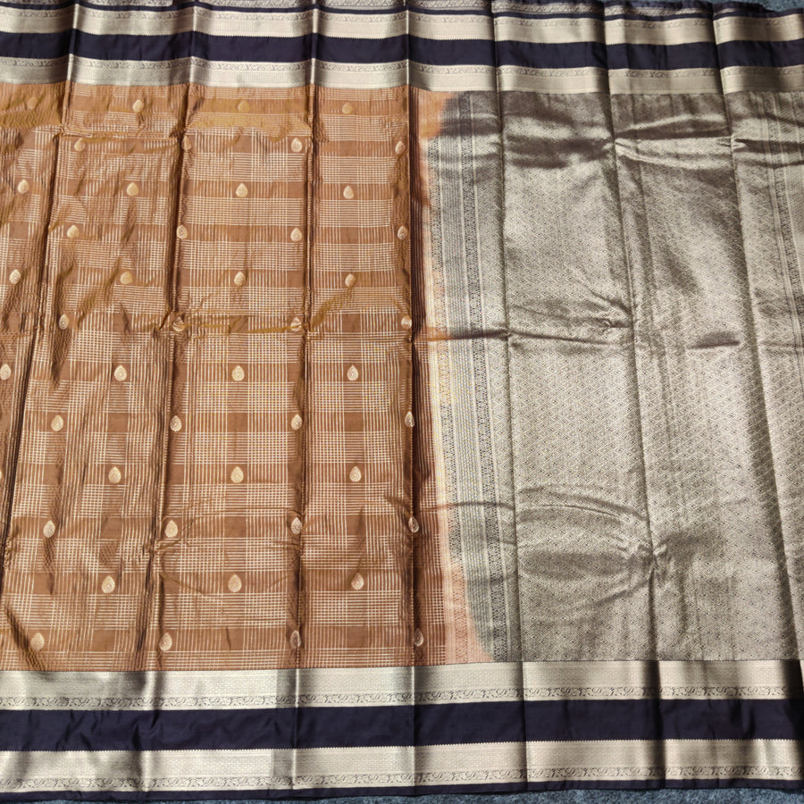Kanchi semi vintage silk Saree -KS37