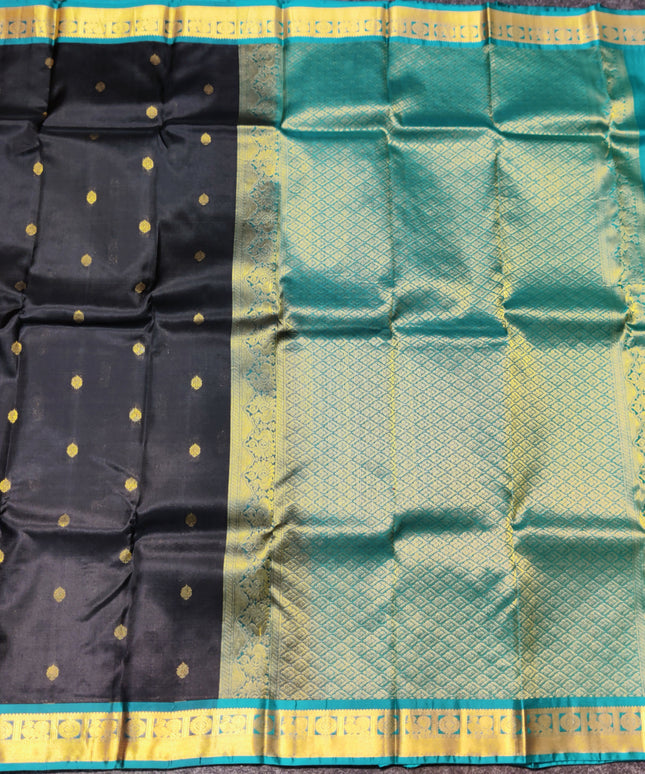 Kanchipattu small border saree - KMP206