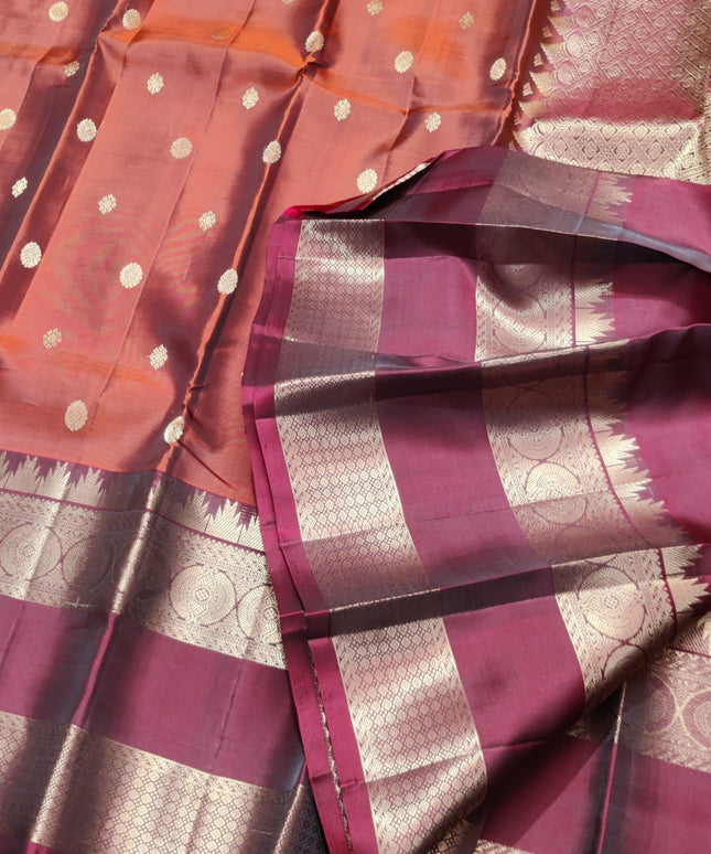 Kanchi Vintage Handloom Pattu Saree - KMP29