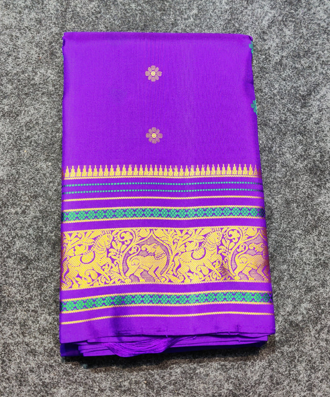 Kanjivaram Resham Silk Saree - KMP1533