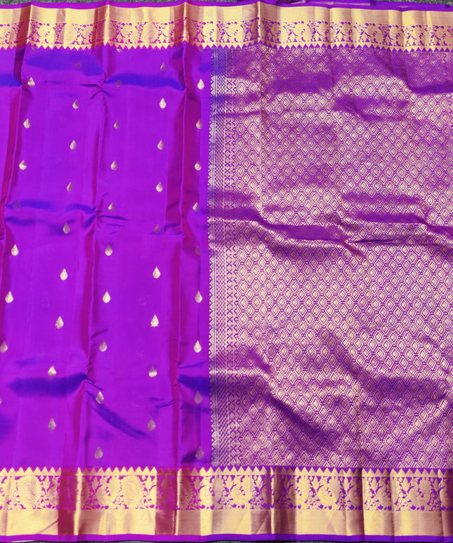 Kanchi pure silk saree - KMP701