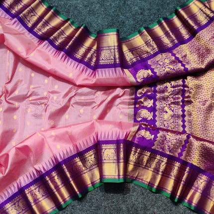Gadwal pure silk saree - GPS12