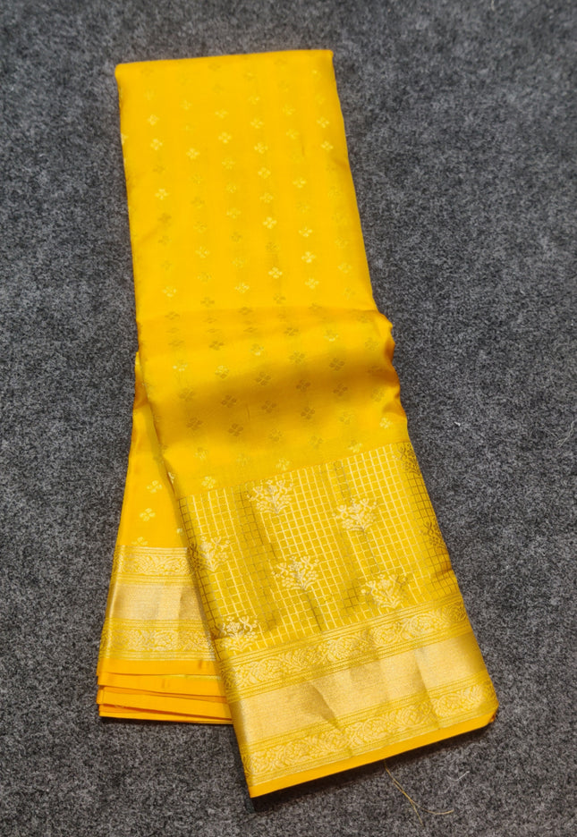 Kanchi pure vintage silk Saree - KMP3008