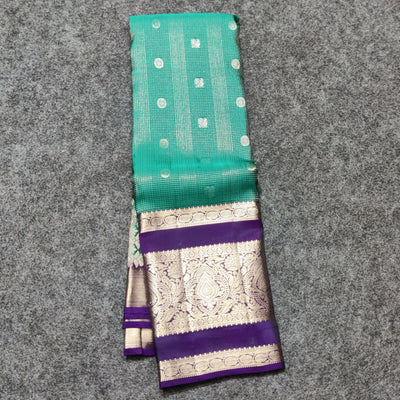 Kanchi Vintage Gap border pattu - KMP104