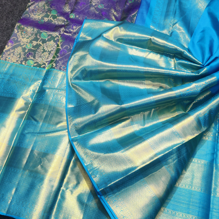Kanchi pure Bridal wear saree @30% Off - KMP54