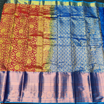 Kanchi Pattu Half Fine Brocade - SP49