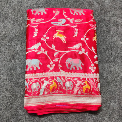Mashru satin Silk Saree- MS52