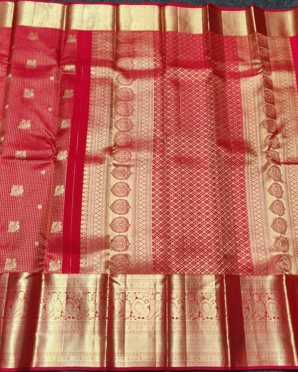 Kanchi Vintage Handloom Pattu Saree - KMP237 alternate view