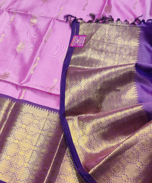 Kanchi pure soft silk Saree - KMP1589