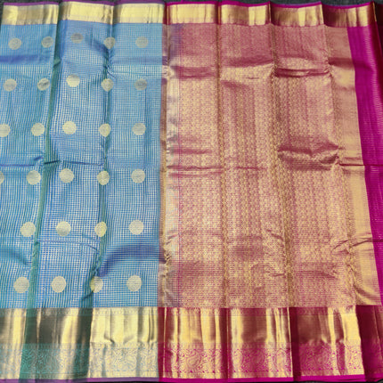Kanchi Handloom Kuttu Pure Silk Saree - KMP1613