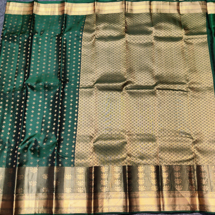 Kanchi pure vintage silk Saree - KMP2078