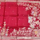 Crepe Banaras silk saree -BS09