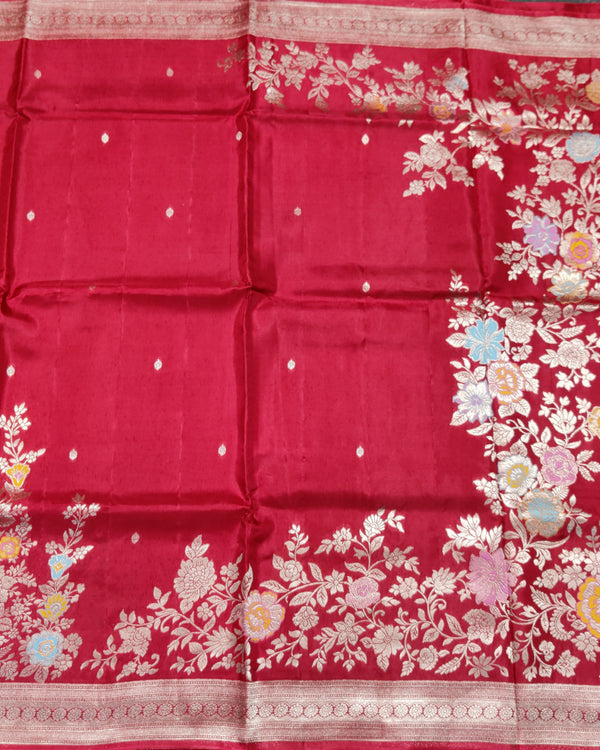 Crepe Banaras silk saree -BS09 alternate view