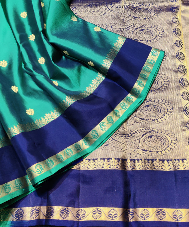 Kanchi Handloom Vintage Gap Border - KMP3002