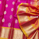Kanchi pure small border saree- KMP239