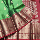 Kanchi Vintage Gap border pattu - KMP248