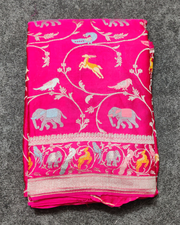 Mashru satin Silk Saree- MS45 alternate view