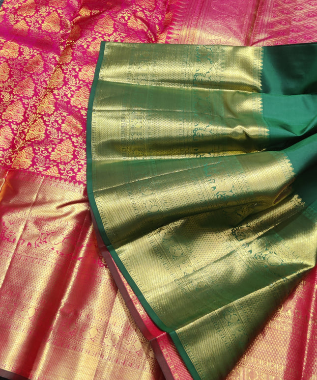 Kanchi pure Bridal wear saree @30% Off - KMP53