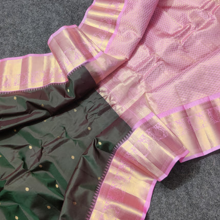 Gadwal Handloom Pure silk saree - GPS161