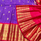 Gadwal Handloom pure silk- GPS53