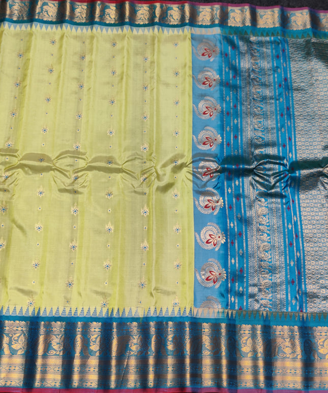 Gadwal pure silk saree - GPS62