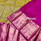 Kanchi pattu half fine bridal wear saree HF07