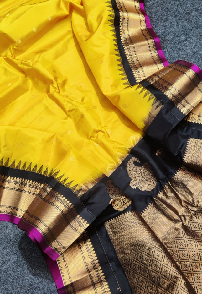 Gadwal Handloom Pure silk saree - GPS174