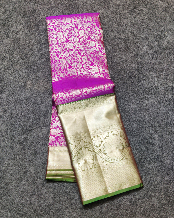 Kanchi pure Bridal wear saree @30% Off - KMP02
