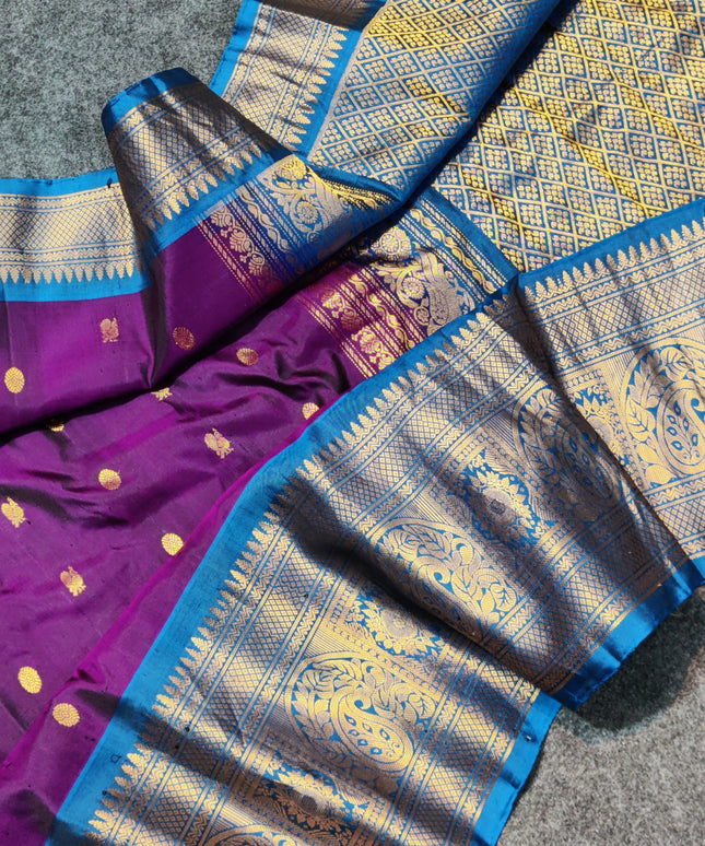 Gadwal pure silk saree - GPS09