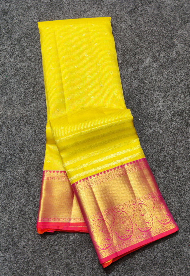 Kanchi Vintage Handloom Pattu Saree - KMP63