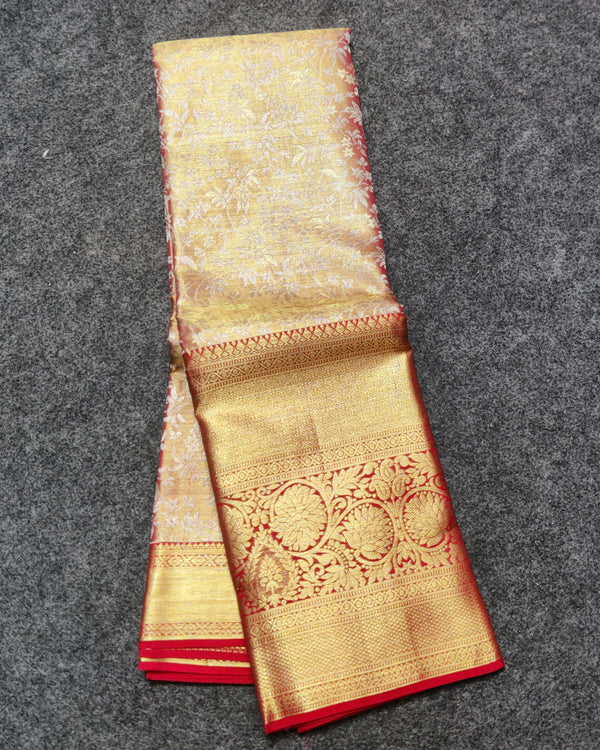 Kanchi Pattu Wedding Saree @35% Off -KMP63