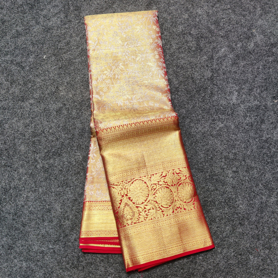 Kanchi Pattu Wedding Saree @35% Off -KMP63
