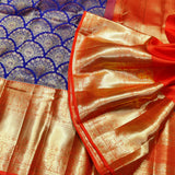 Kanchi Meenakari Bridal Pure Silk Saree – KMP128