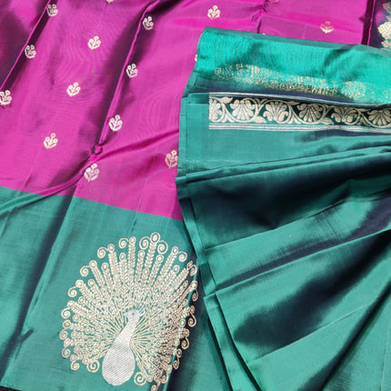 Kanchi pure soft silk Saree - KMP2053