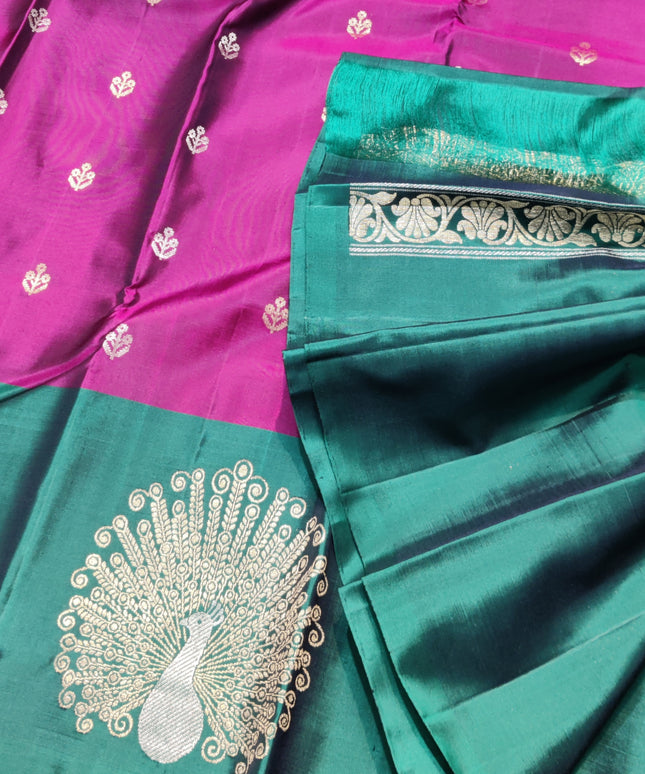 Kanchi pure soft silk Saree - KMP2053