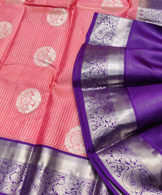 Kanchi Kuttu Handloom Pattu Saree - KMP3044