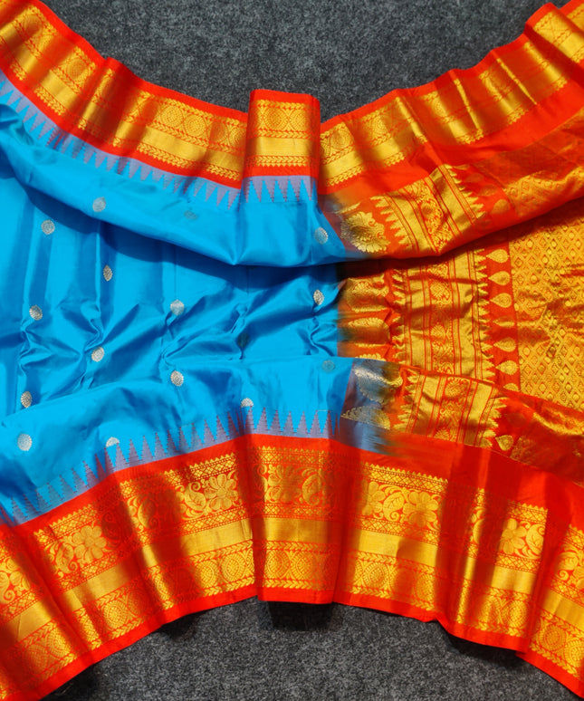 Gadwal pure silk saree - GPS15