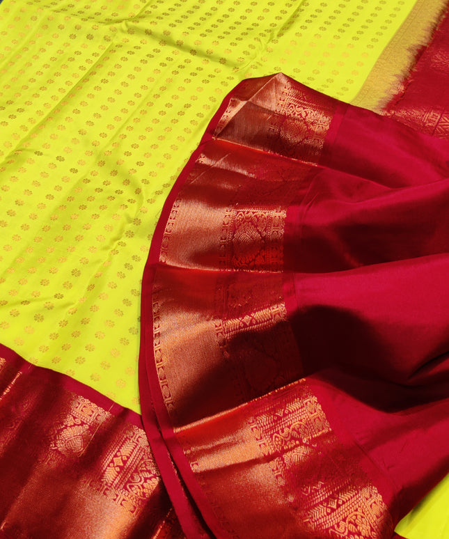 Kanchi Handloom Kuttu Pure Silk Saree - KMP944