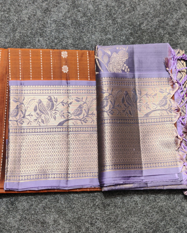 Meenakari kanchi lightweight pattu Saree - KMP19