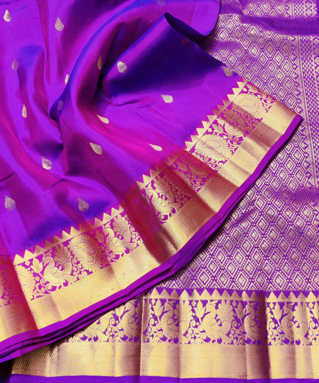 Kanchi pure silk saree - KMP701
